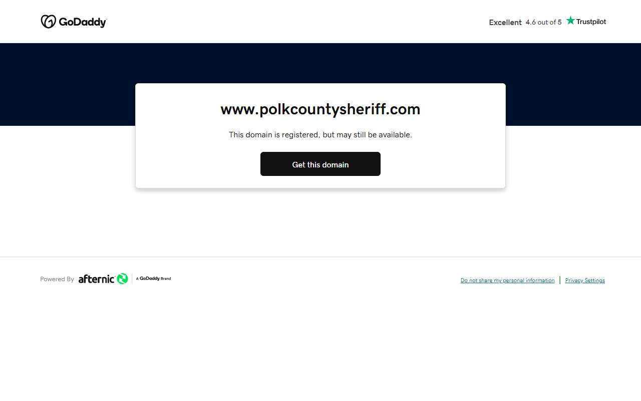 Polk County Sheriff's Office website for jail roster
